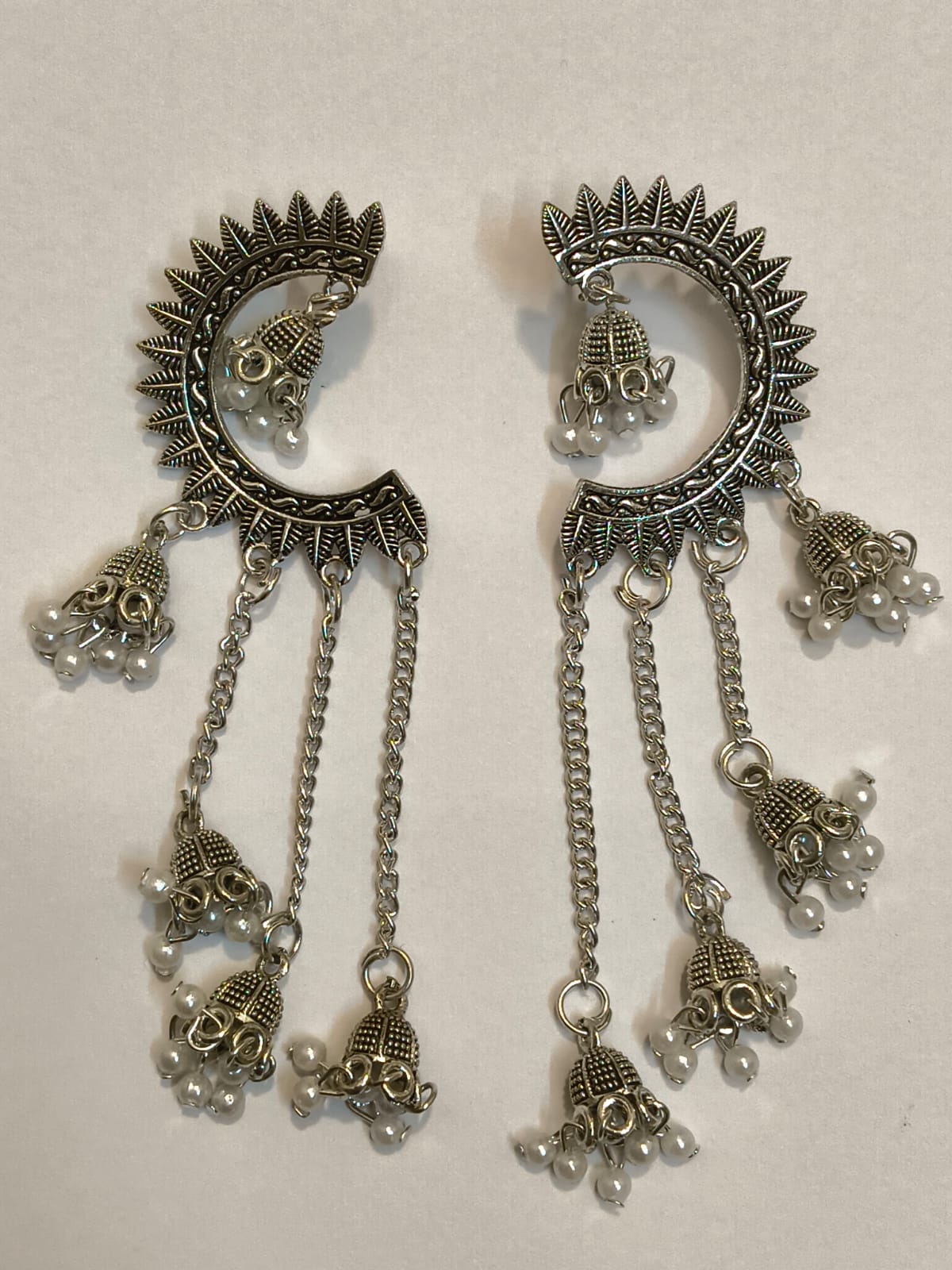Silver Festive wear  Earrings