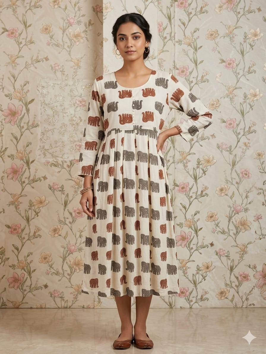 Floral Frock Dress
