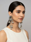 Silver Festive wear  Earrings