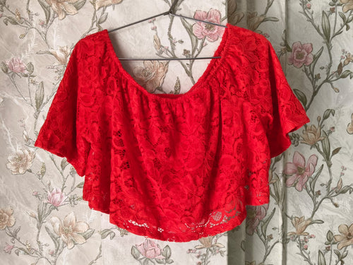 Dark Orange Top