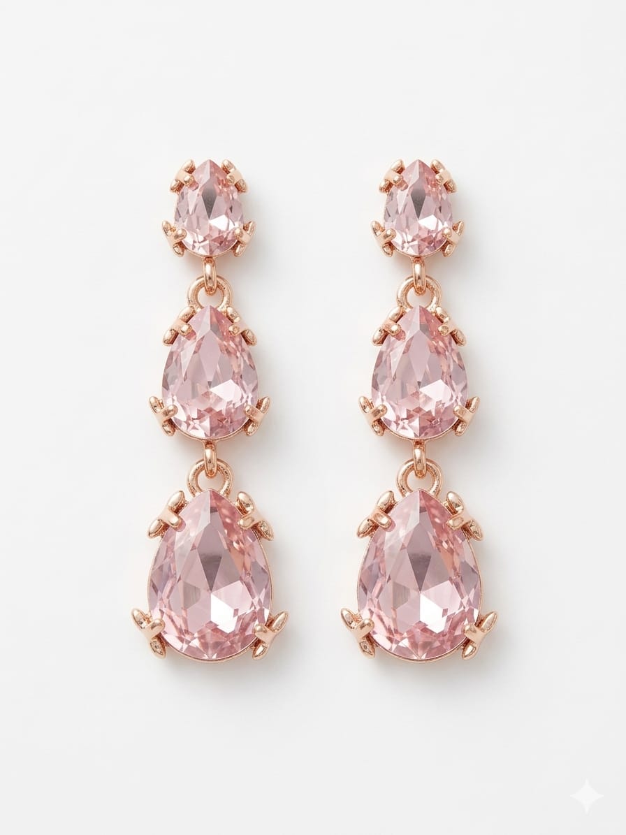 Pink Earrings
