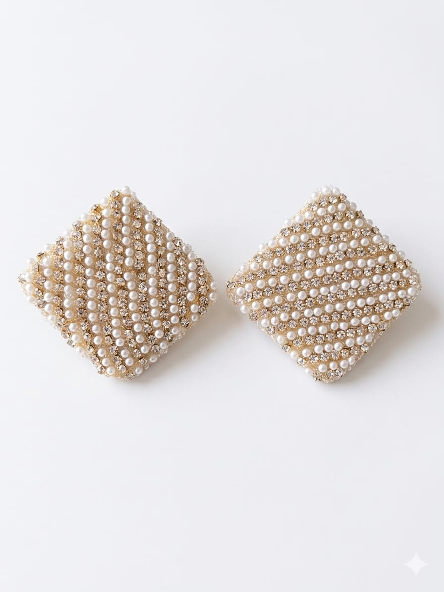 White Earrings
