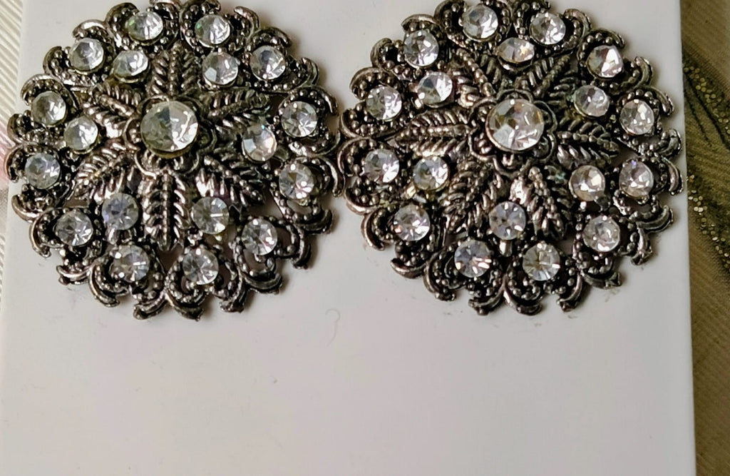 White Earrings