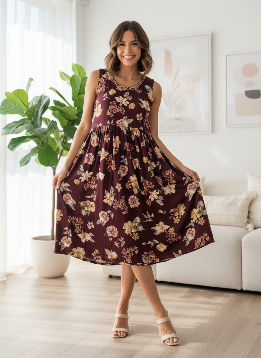 Floral frock dress