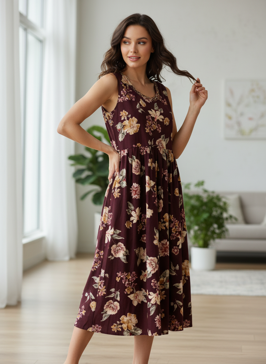 Floral frock dress