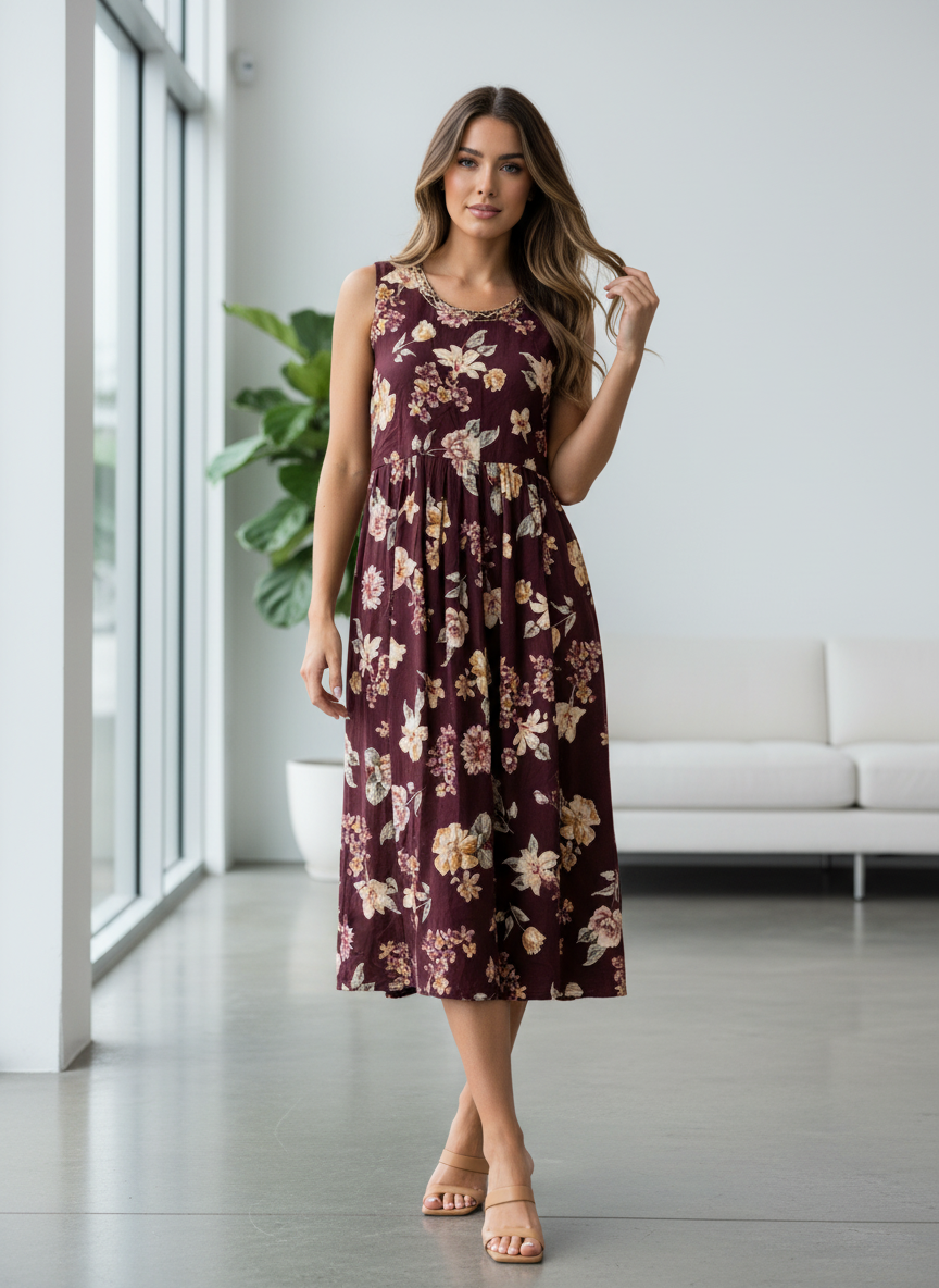 Floral frock dress
