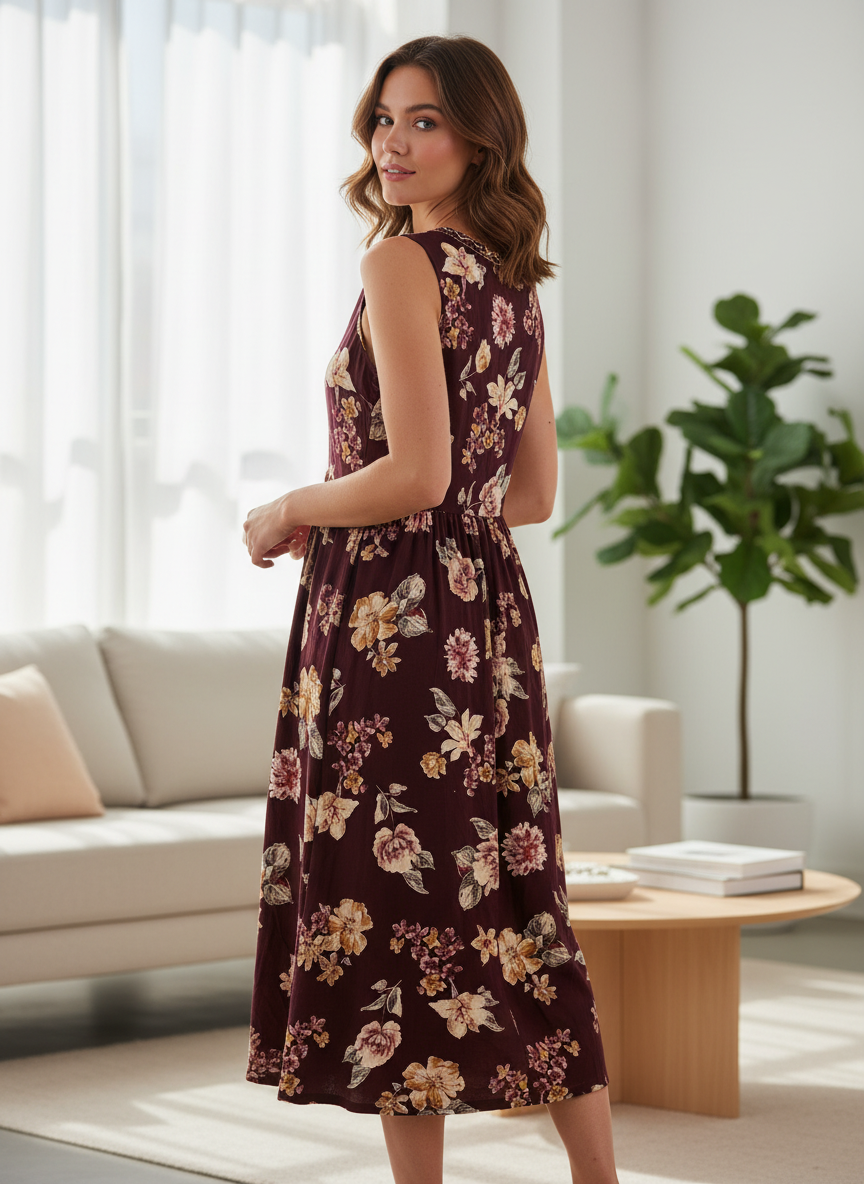 Floral frock dress