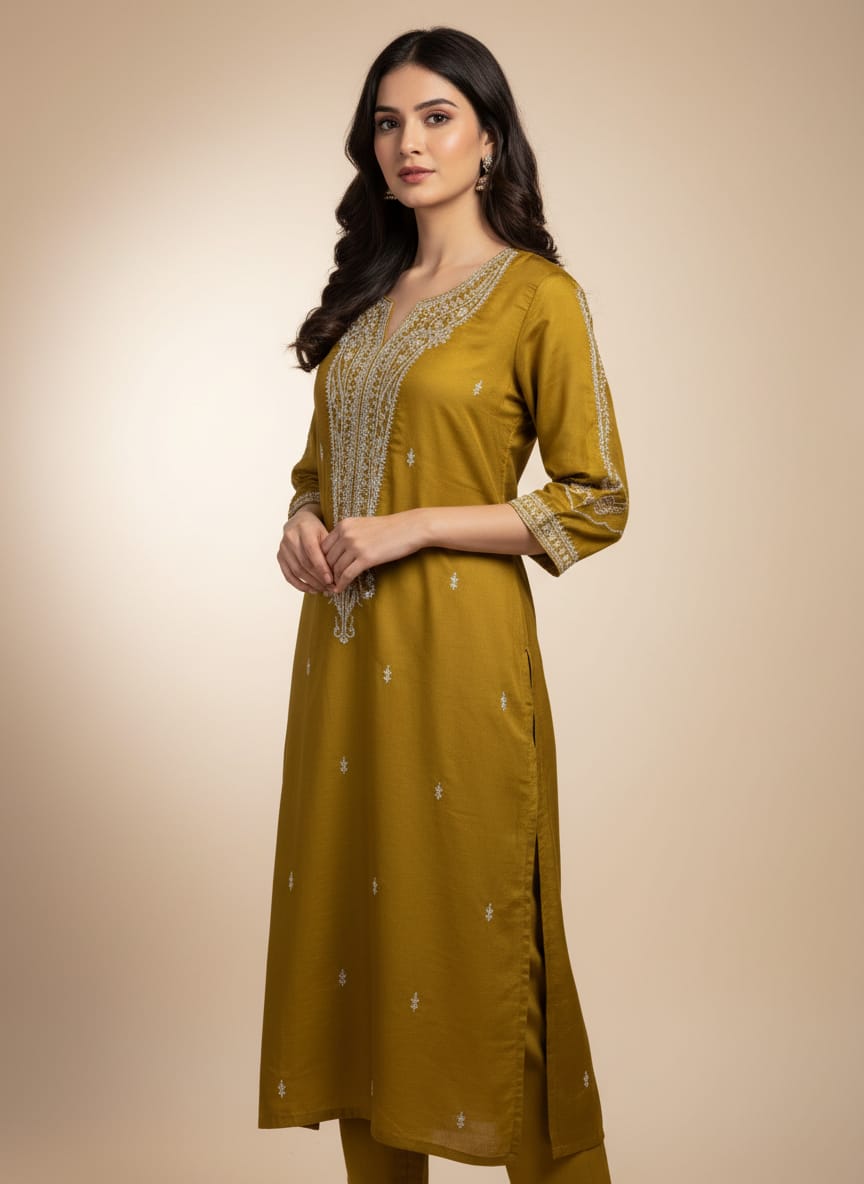 Embroidered kurti