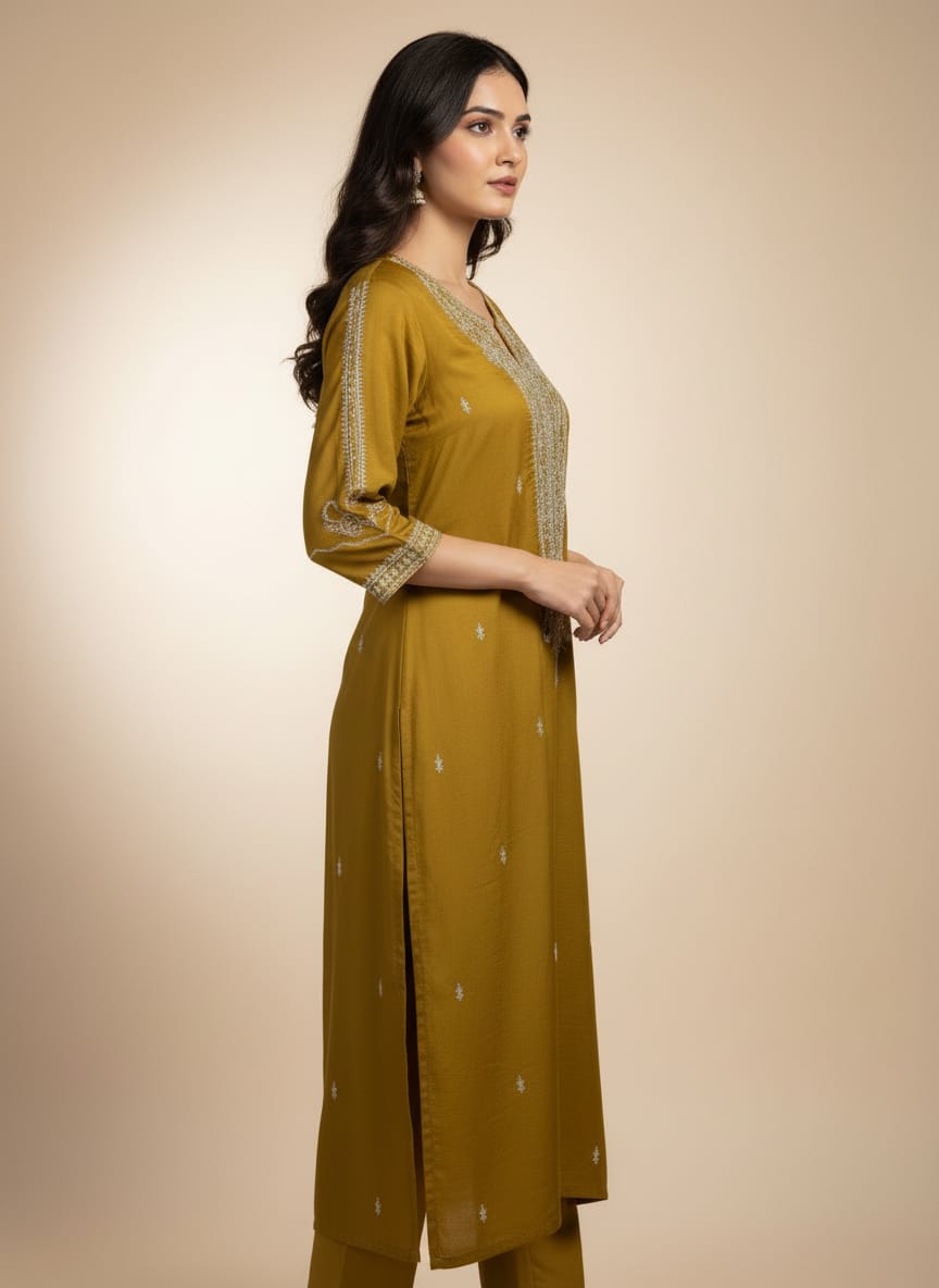 Embroidered kurti