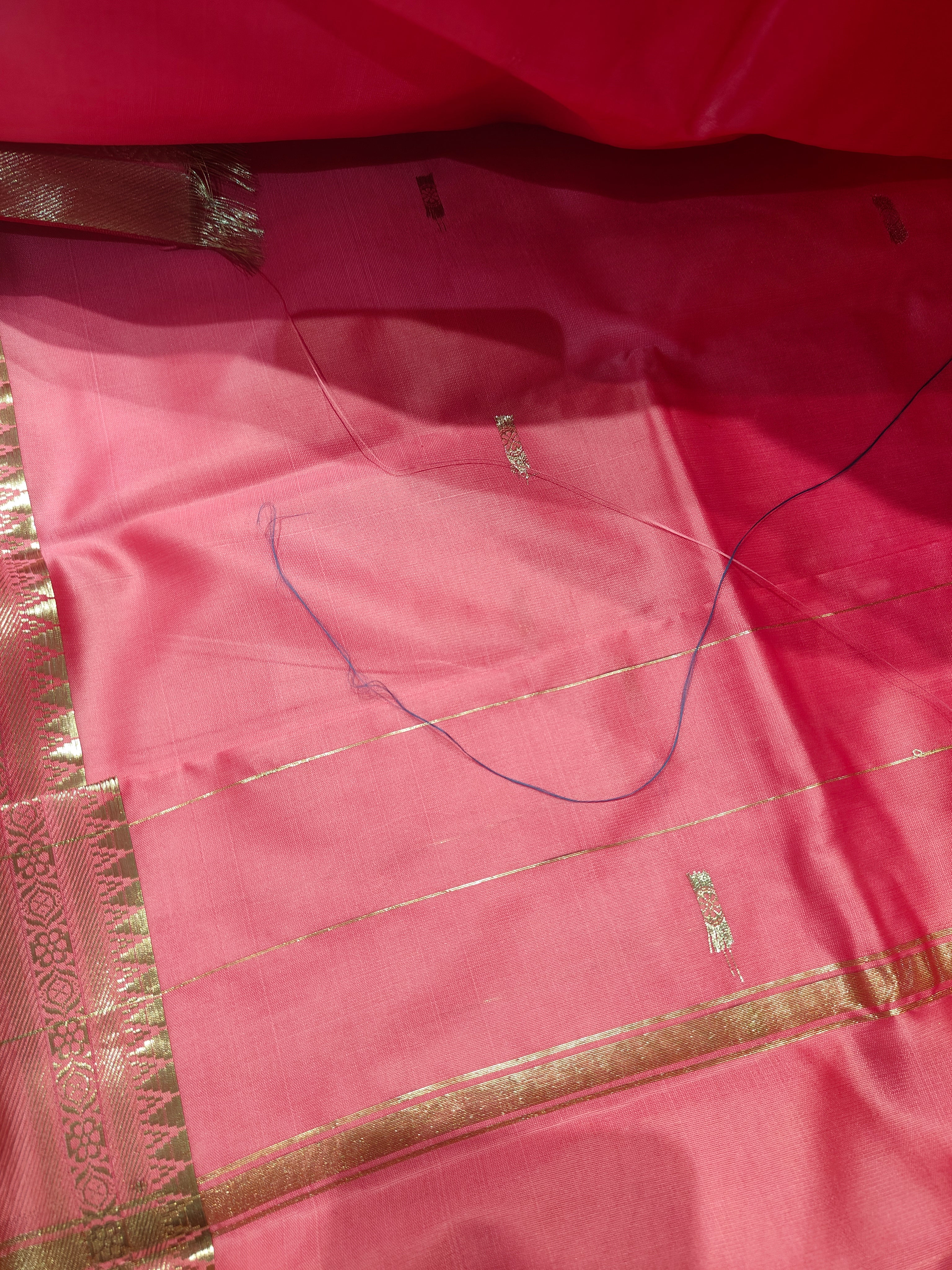 Light Pink- Peach festive Saree