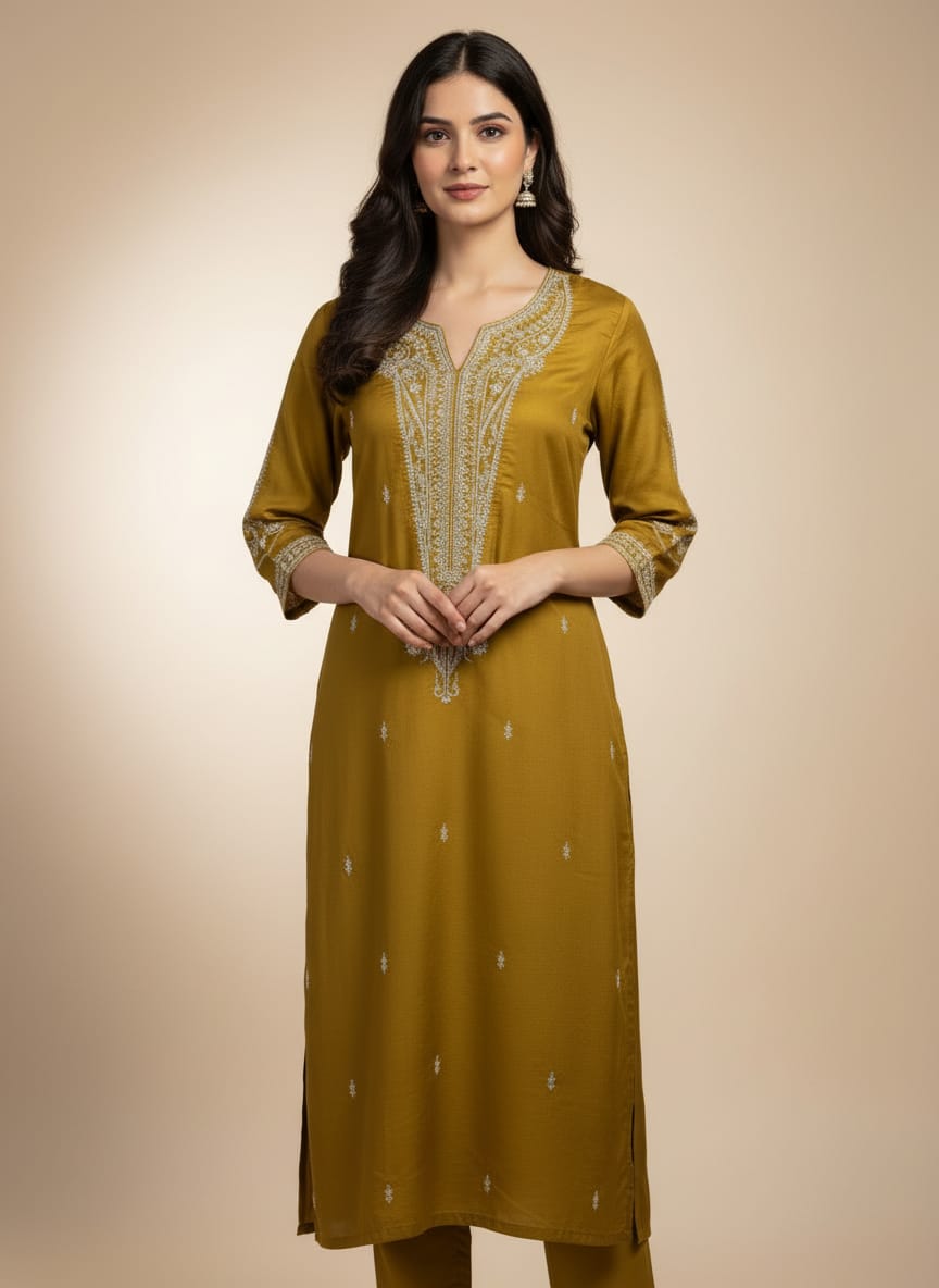 Embroidered kurti