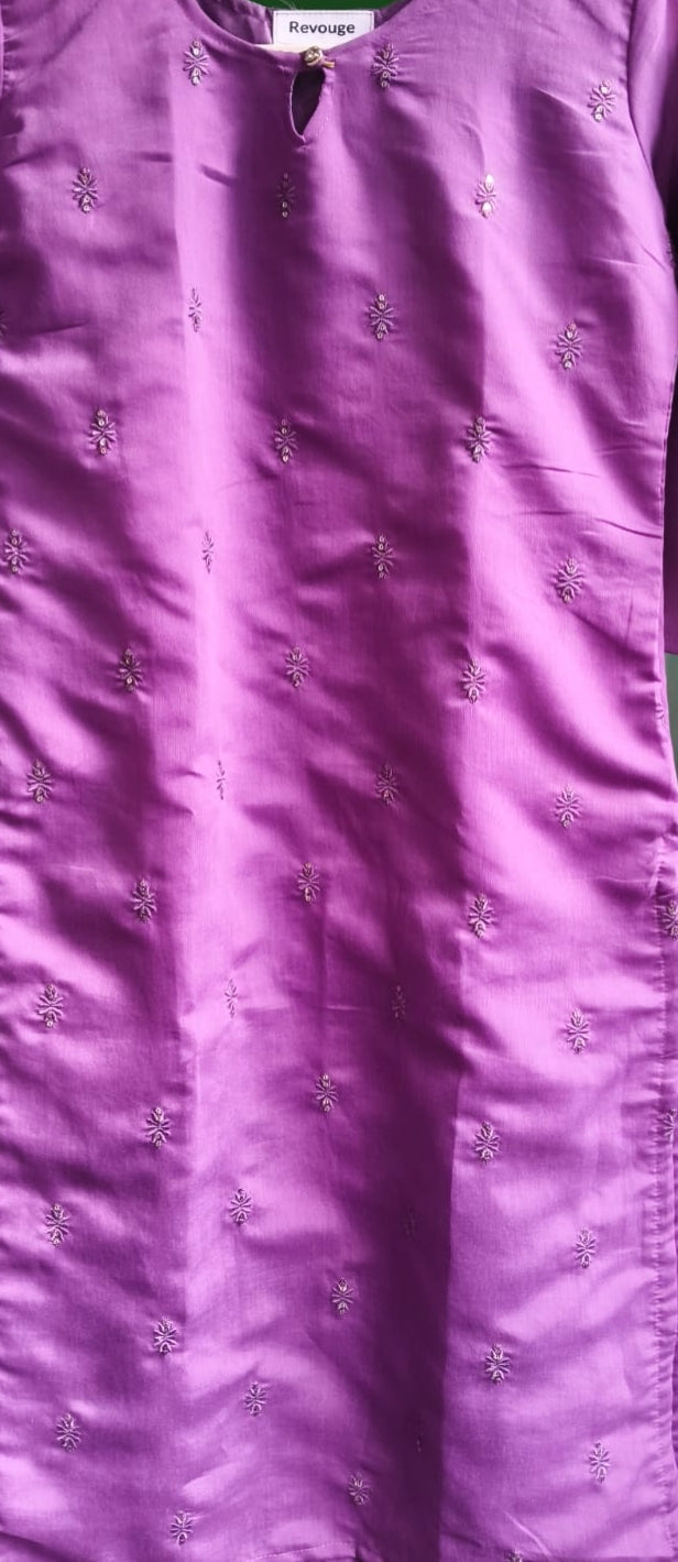 Purple Comfort  Wear kurti