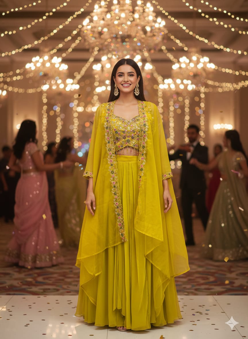 Yellow Ethenic Dress